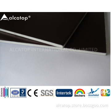 Construction PVDF fire-proof Aluminum Composite Wall Decoration Panel